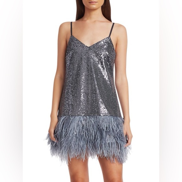cinq a sept Dresses & Skirts - Cinq A Sept Athena Sequin Dress